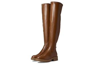 Guess Salesa Boots Womens Brown Knee High Round Toe Block Heel JOBB490