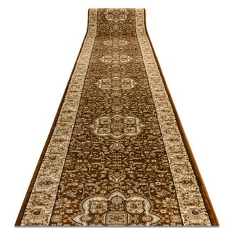RugsX Rugsx - Passatoia Heat-set Royal Agy 0521 Marrone 120 Cm Brown 120x770 Cm