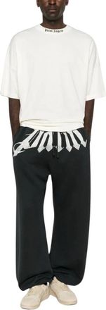 Palm Angels Heren, Broeken, Zwart, Maat: L