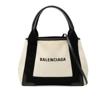 Balenciaga Pre-owned Tote Bags, female, White, Size: ONE SIZE Pre-owned Canvas Tote Bag