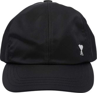 Ami Black Logo Baseball Cap
