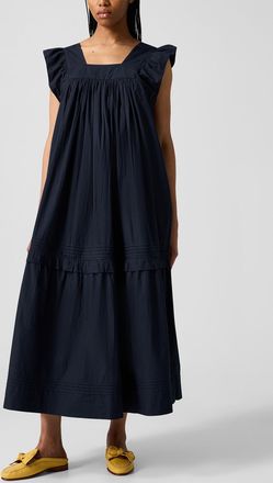 Skall Studio Womens Alina ruffled maxi dress