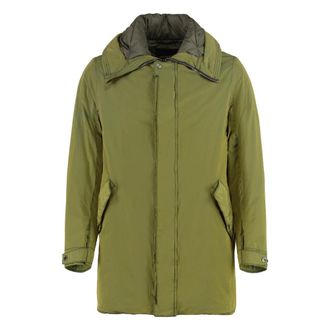 Moorer Hooded Nylon Down Jacket