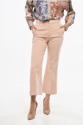 Chloé Corduroy Single Pleated Pants size 40
