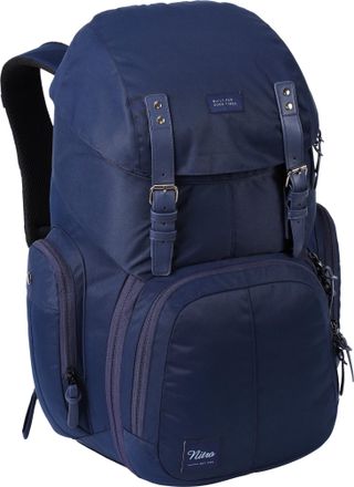 Nitro Laptoprucksack NITRO Weekender, Gr. B/H/T: 30cm x 55cm x 23cm, blau (night sky), Nylon, Polyester, Rucks&auml;cke Laptoprucksack, Reiserucksack mit Laptopf