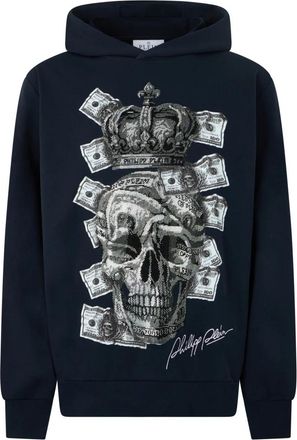 Philipp Plein Hoodies - Heren - Hoodies - Blauw - XS - Hoodies & sweatvesten
