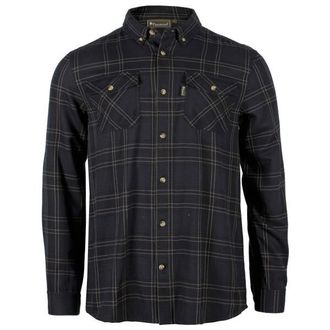Pinewood Finnveden Forest Flannel Shirt Hemd f&uuml;r Herren | schwarz