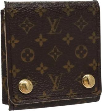 Louis Vuitton Pre-owned Canvas pouches - Dames - Vintage Accessoires - Bruin - ONE Size - Vintage