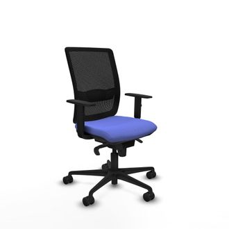 Piqueras y Crespo Silla De Oficina Piqueras Y Crespo Haches Sincro Negro Espuma Inyectada