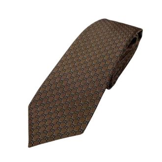 Gucci Pre-owned Cravat - Heren - Vintage Accessoires - Bruin - ONE Size - Vintage