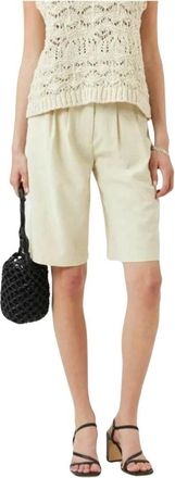 Minimum Esthelle 3028 Pantalones Largos - Shorts - Mujer - Beige - L