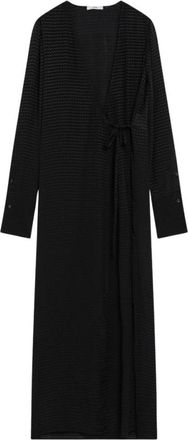 Fendi Wrap Kleedjes - Dames - Wikkelkleedje - Zwart - S - Kleedjes