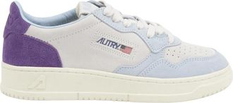 Autry Medalist Low - Dames - Sneakers - Wit - 36 EU - Katoen - Schoenen