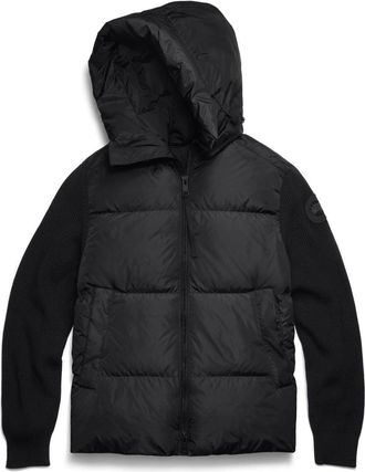 Canada Goose HYBRIDGE GROVE KNIT HOODY Size: XL, colour: BLACK