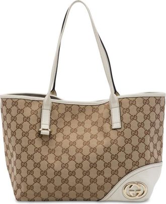 Gucci Pre-owned Gucci GG Canvas New Britt Tote Ladies 0XUXYWTK9MB7HOUO