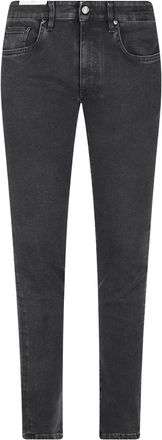 Pantaloni Torino Samba Jeans - Heren - Slim Fit Jeans - Zwart - W34 - Katoen - Jeans