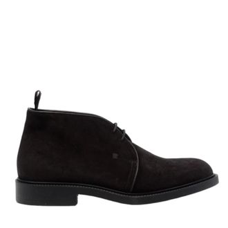 Fratelli Rossetti Schoenen, Heren, Zwart, 42 EU, Leer, Desert Boot