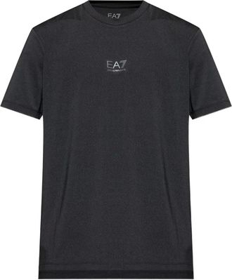 Emporio Armani T-shirt con logo - Nero