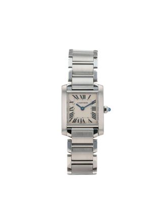 Cartier 2000 pre-owned Tank Fran&ccedil;aise 25mm - Nude