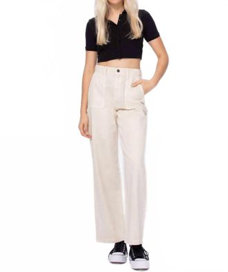 Hidden Jeans Logan Carpenter Denim Pants In Stone