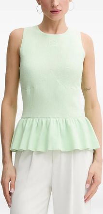 Karl Lagerfeld Top a coste - Verde