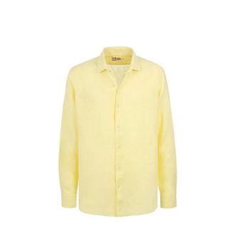 MC2 Saint Barth Casual Shirts, male, Yellow, Size: 2XL Stylish Shirt for Men and Women