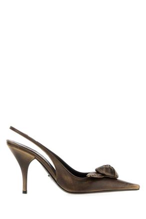 Prada Brown Decollete Pumps