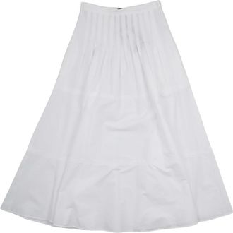 Max Mara Rokken, Dames, Wit, S, Mstopera