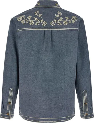 Isabel Marant Rudy Overshirt - Navy