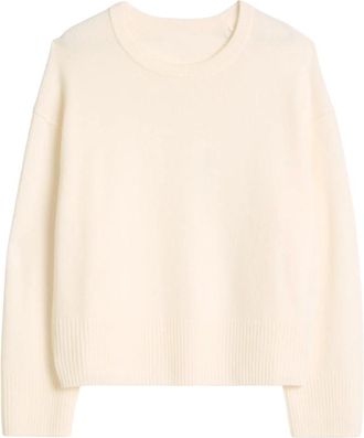 Marc O'Polo Maglione a Maniche Lunghe in Maglia - - Knitwear - Donna - Bianco - L