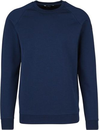 Stoic MerinoFleece355 MMXX.Lulea Crew Merinopullover für Herren | blau
