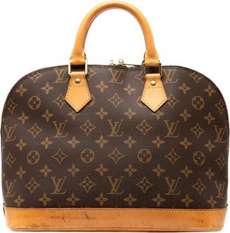 Louis Vuitton Pre-owned Handbags, female, Brown, Size: ONE SIZE Pre-owned Satchel Handbag