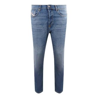 Diesel Heren D-Viker 09D49 Jeans (Blauw)