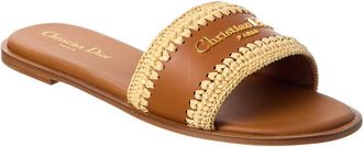 Dior D-Lane Leather Sandal