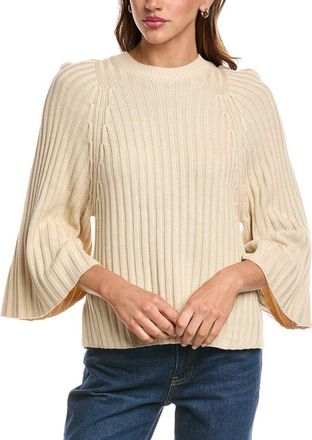 BA&SH Ba&Sh Jobert Wool-Blend Sweater