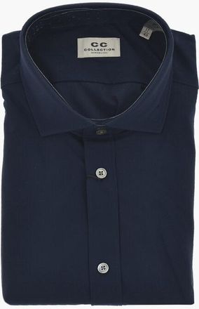 Corneliani CC COLLECTION Solid Nylon Shirt size 40