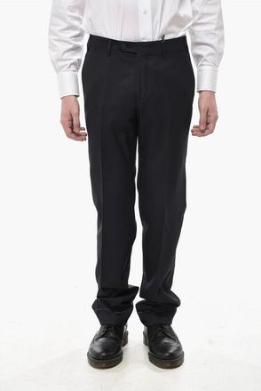 Corneliani Virgin Wool Trousers LEADER with Welt Pockets size 44