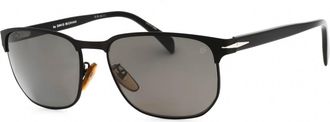 David Beckham DB1131/S 0124 M9 Matte Black Silver/Grey Polarized