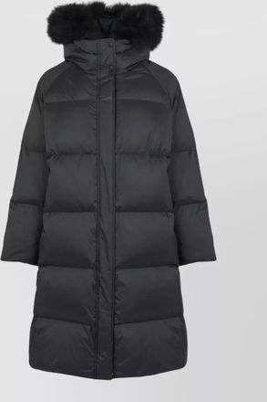 Yves Salomon down long puffer coat