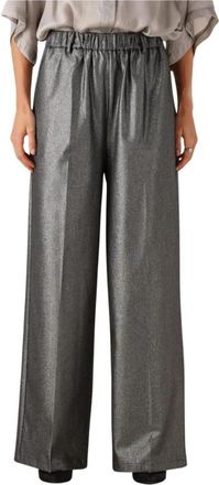 Est'seven Lode Trouser 25 - Dames - Wijde Broeken - Grijs - XS - Polyester - Broeken