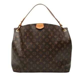 Louis Vuitton Pre-owned Shoulder Bags, female, Brown, Size: ONE SIZE Pre-owned Graceful MM