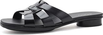 Ecco Sculpted Alba 25 Woven Womens Sandals Black Patent : EU 42 (US Womens 11-11.5) M, Leather