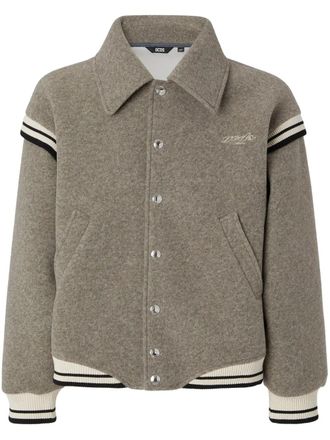 GCDS Team bomber jacket - Grey