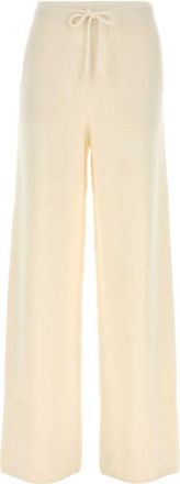 Max Mara Off White Relaxed Drawstring Pant