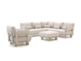 Bellagio la vita attrattiva Bellagio Battuello hoek loungeset 5-delig