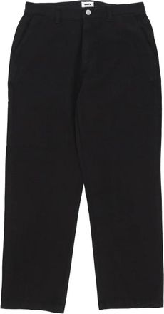Obey Zwarte Timmerman Werkbroek Katoen Twill - Heren - Straight fit broeken - Zwart - W34 - Katoen - Broeken