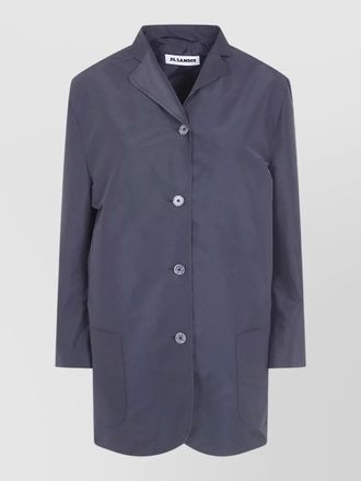 Jil Sander single breasted coat