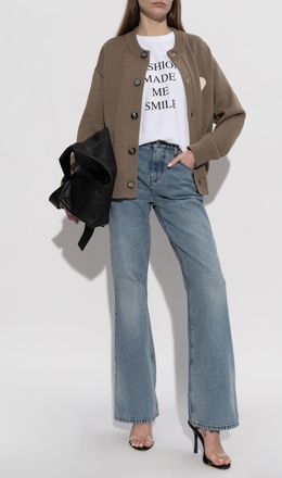 Victoria Beckham T-shirt With Print, Womens, White