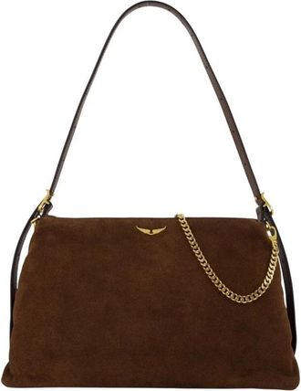 Zadig&Voltaire Jim Crossbody - Dames - Schoudertassen - Bruin - ONE Size - Leer - Tassen
