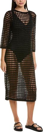Kenneth Cole Mesh Stitch Cover-Up Dress